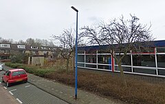 lantaarnpaal in Spechtstraat - Google Streetview