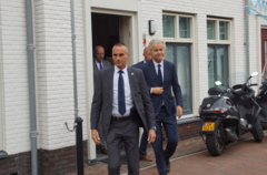 Wilders op bezoek in Maassluis archieffoto