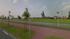 Ongebouwde grond in de Harnaschpolder - Google Streetview