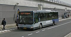 Google Maps - de bushalte in Schiedam