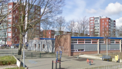 Schoolplein SBO Parasol via Google Streetview