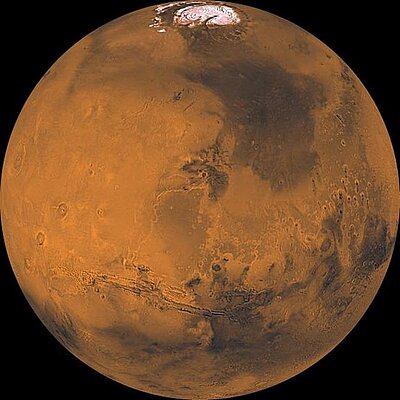 De planeet Mars