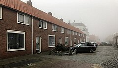 De Piet Heinstraat in Ter Heijde - foto  Michiel Steenwinkel