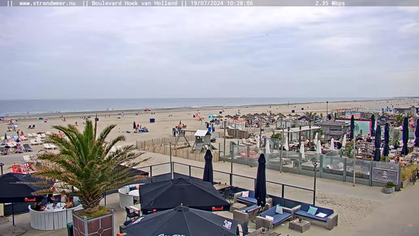 Webcam bij Hoek van Holland