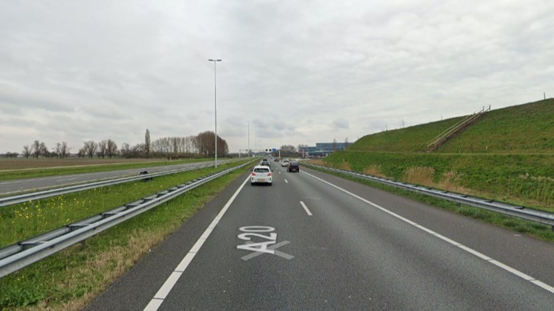Nachtafsluiting A20 tussen Maasdijk en Vlaardingen