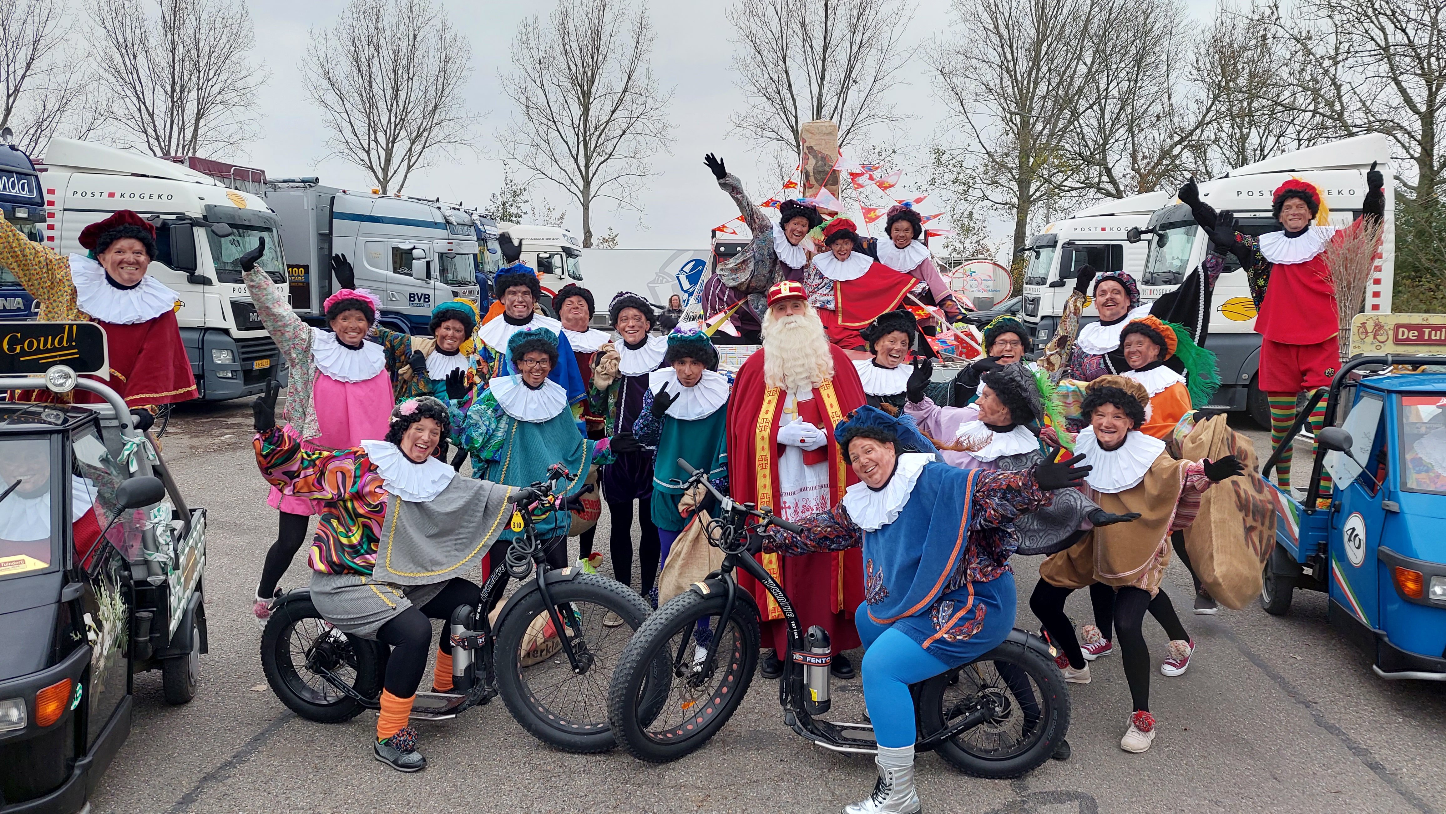 Sinterklaas in Schipluiden.