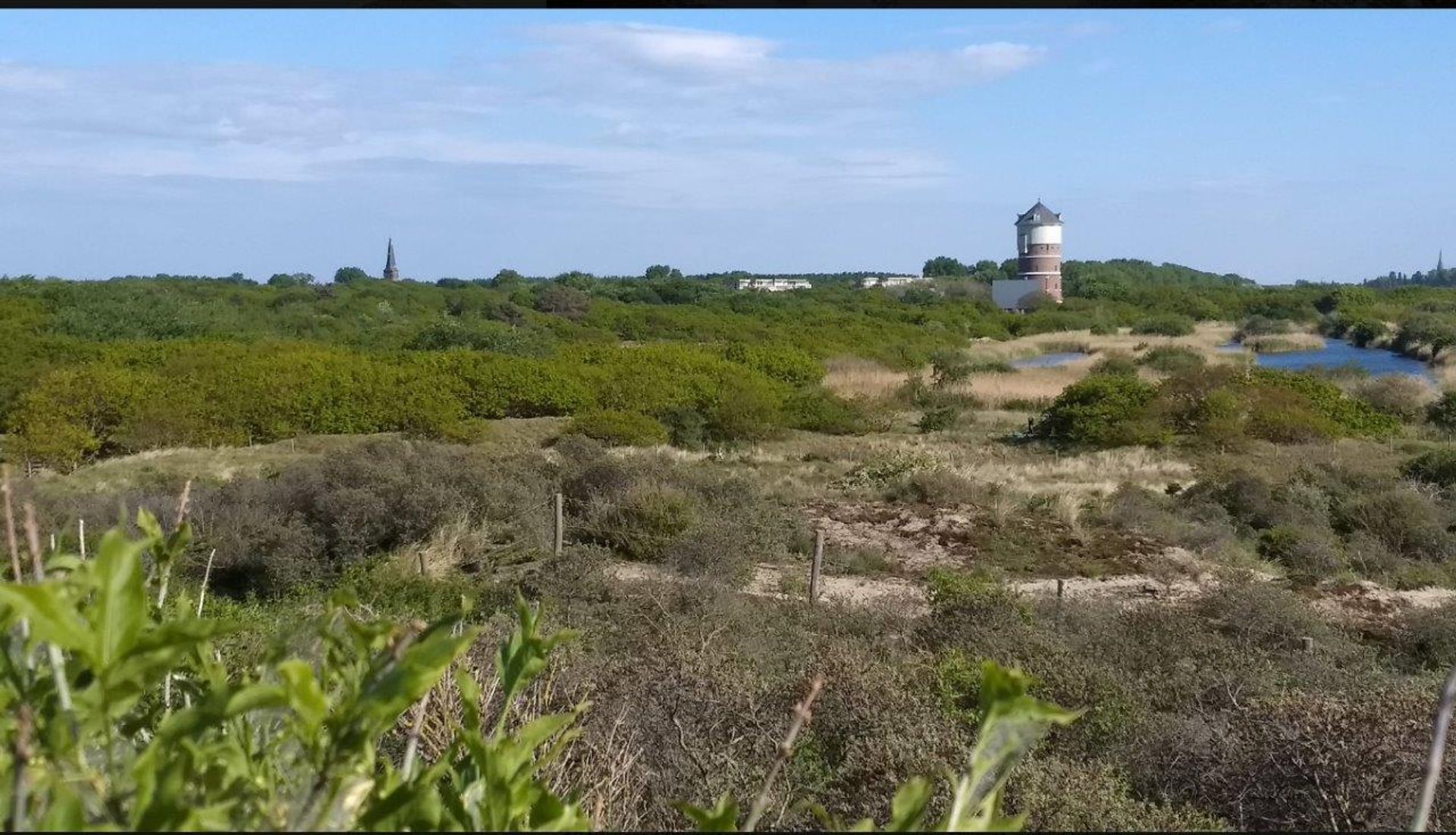 Het gebied tussen Monster en Loosduinen waar tijden de eerste oorlogsdagen felle strijd is geleverd.