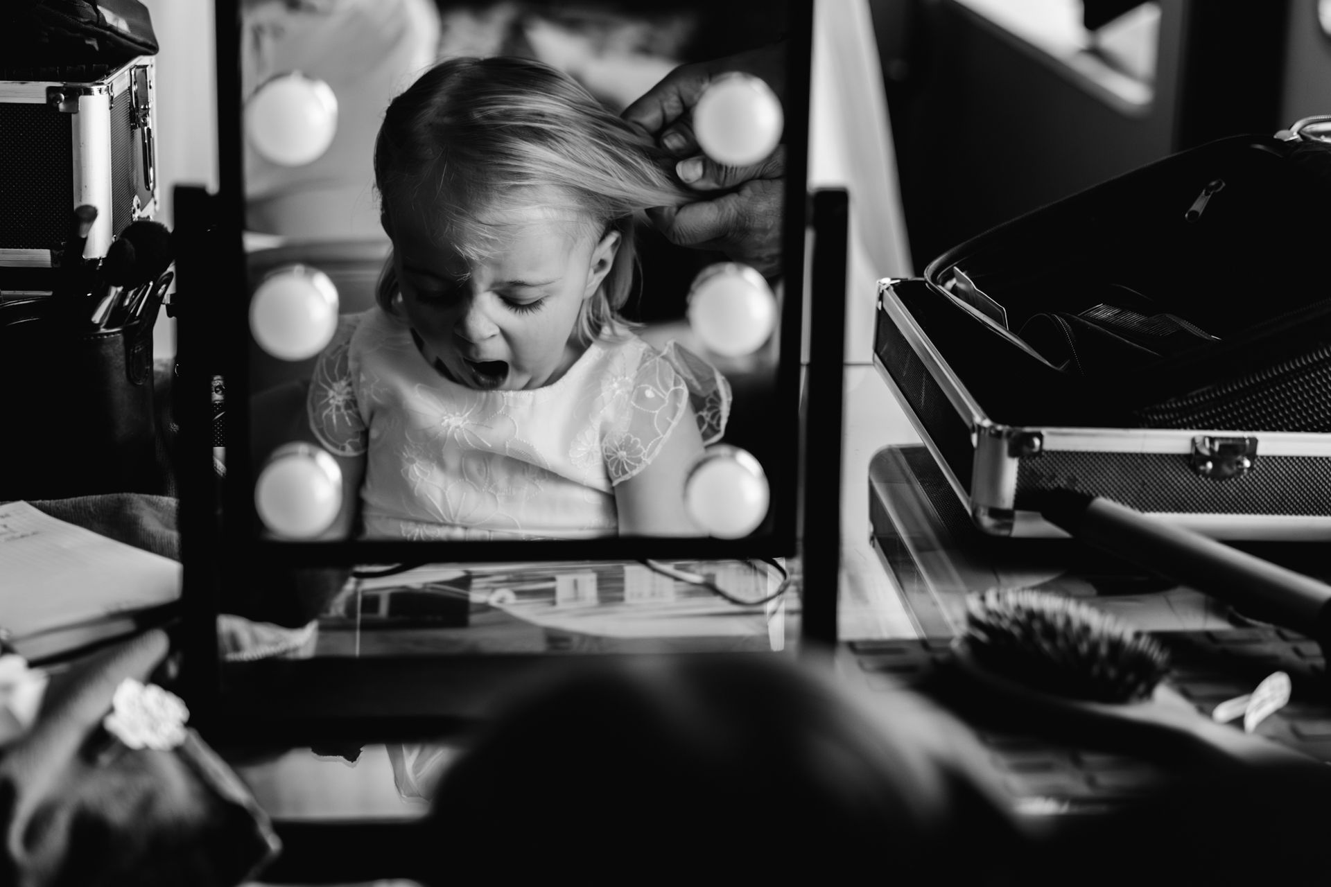 Met deze foto is Elise genomineerd voor een award in de categorie 'getting ready'