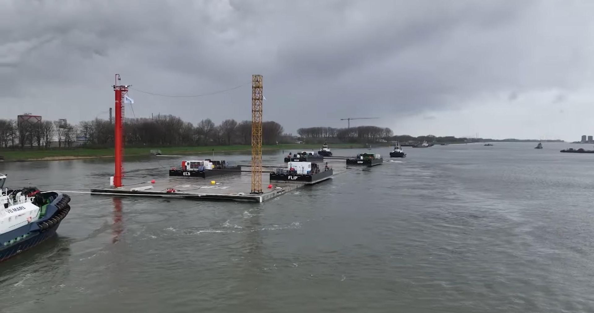 Afzinken tweede tunneldeel Maasdeltatunnel verplaatst na lek