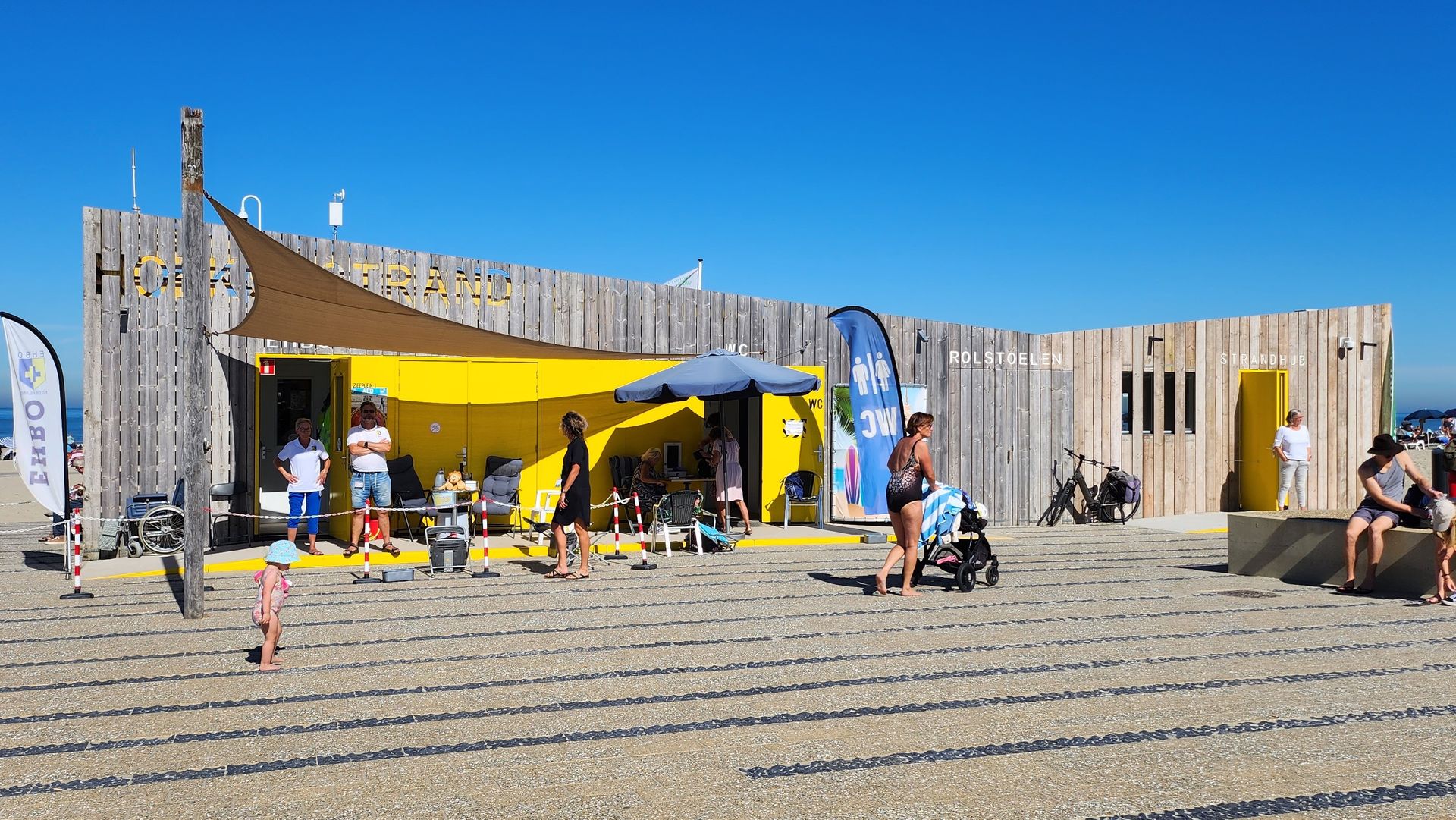 'Als je mijn kinderen vindt, stuur ze dan maar naar de strandtent waar ik zit'