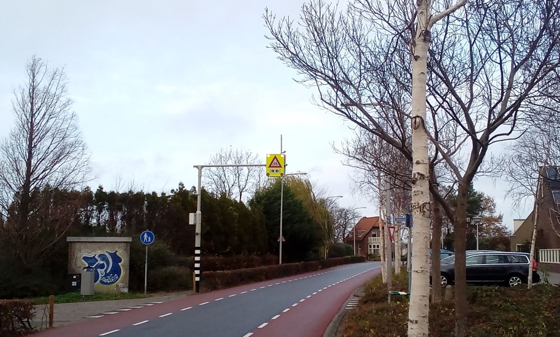 Gemiddelde snelheid op Opstalweg gedaald van 64 naar 57 km