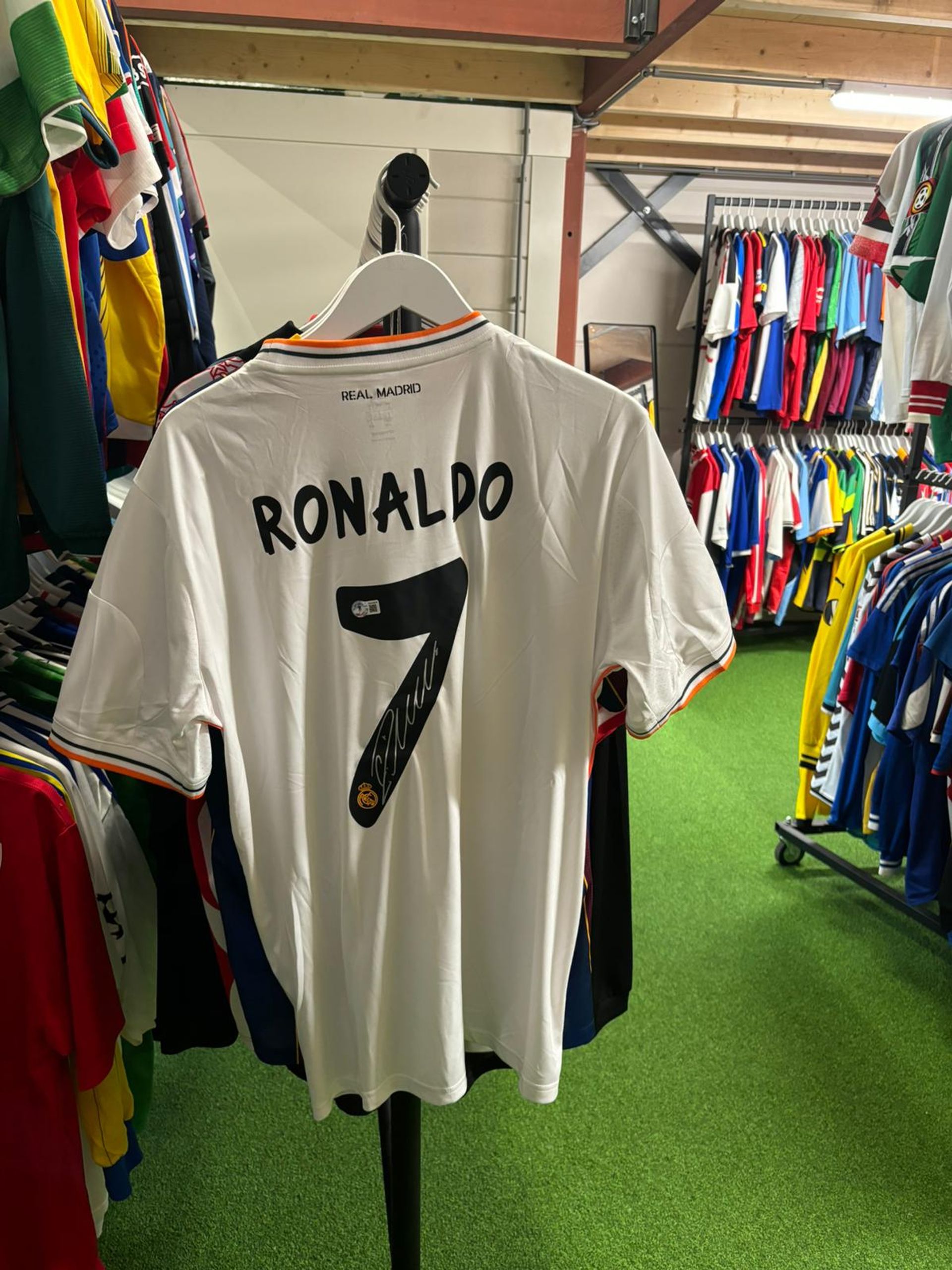 Waardevol shirt Ronaldo