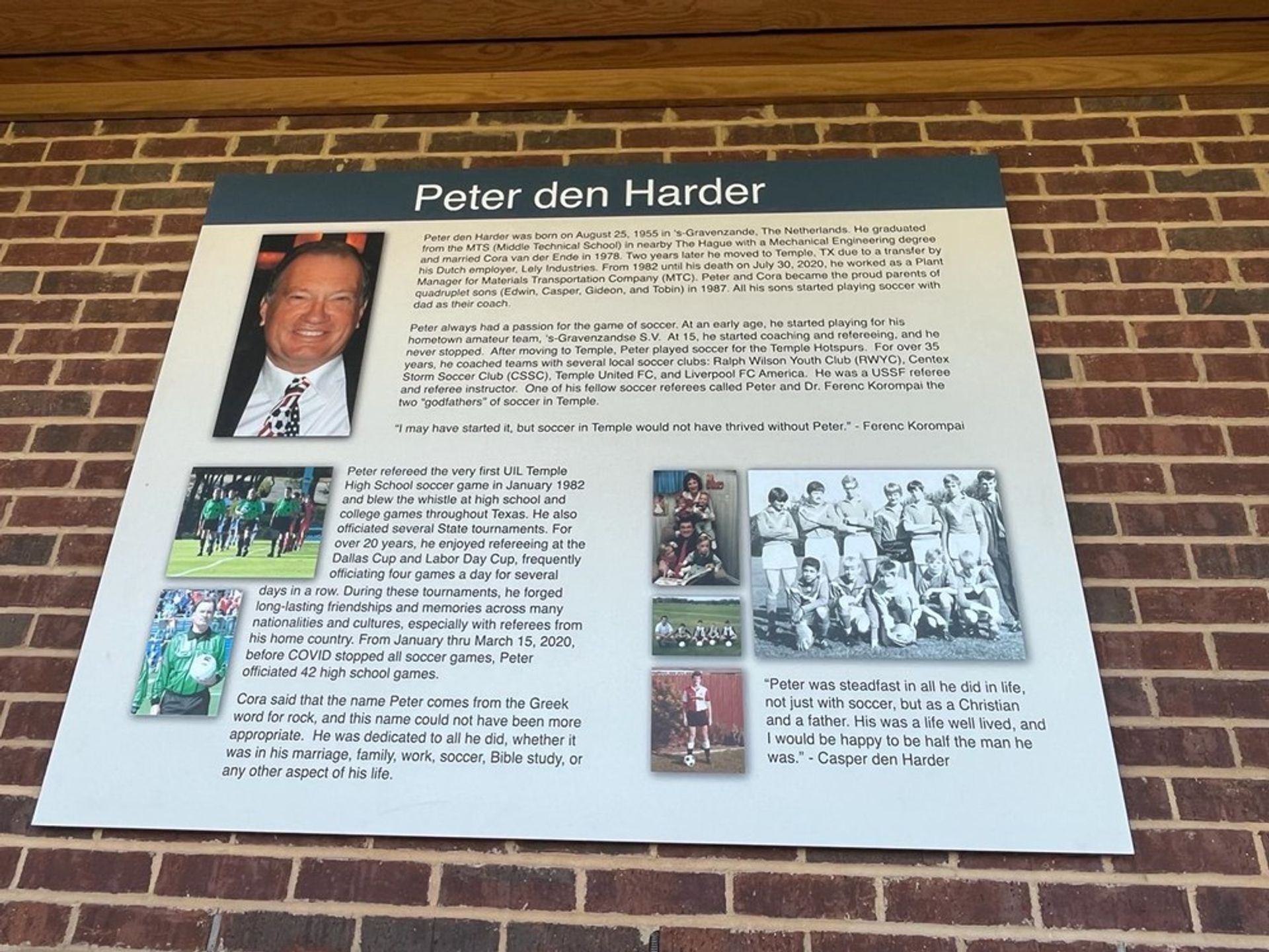 Peter den Harder complex