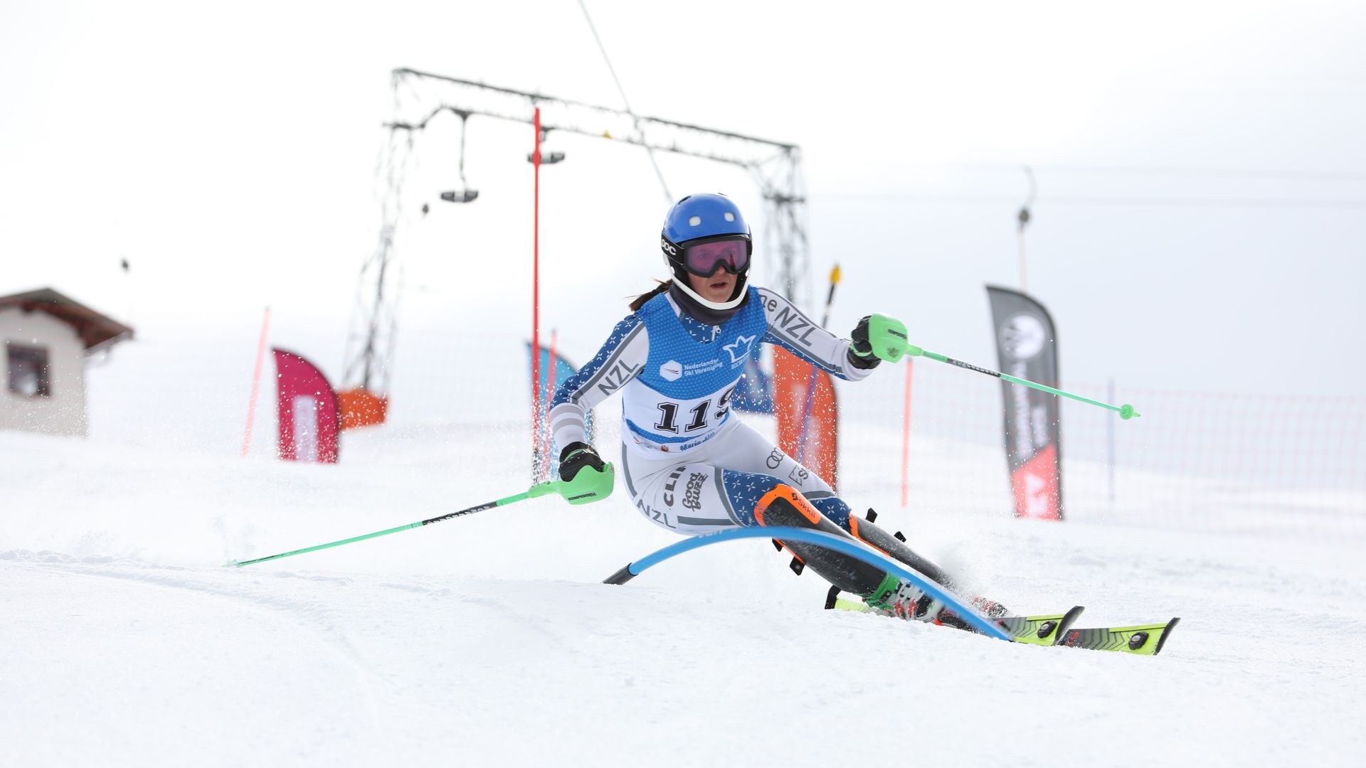 Zilver voor Noa Blok bij NK alpineskiën