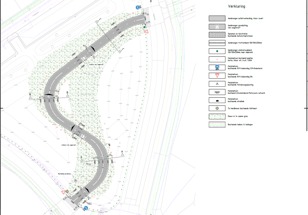 fietspad slaperdijk aanpassing