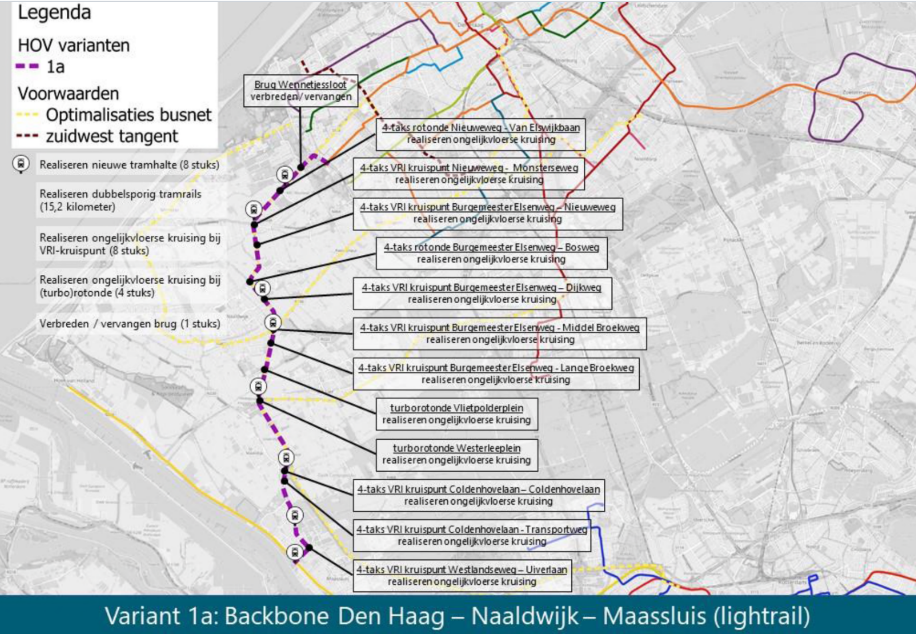 Mogelijk al in 2035 met 'de tram' naar Naaldwijk: Westland wil komst met 15 jaar vervroegen